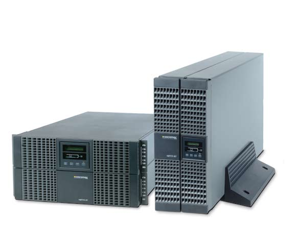 NeTYS RT o mocy od 000 do 11000 VA Profesjonalne systemy zasilania gwarantowanego (UPS) zapewniające wysoką gęstość mocy, wysoki poziom dostępności zasilania i całkowitą integrację Prosta instalacja