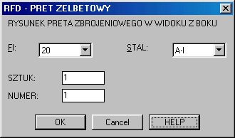 142 AutoCAD. Konstrukcje budowlane P1 P2 P3 P4 P5 P13 P6 P7 P14 P8 P9 P10 P11 P12 Rysujemy teraz pręt NR1 i pręt NR2.