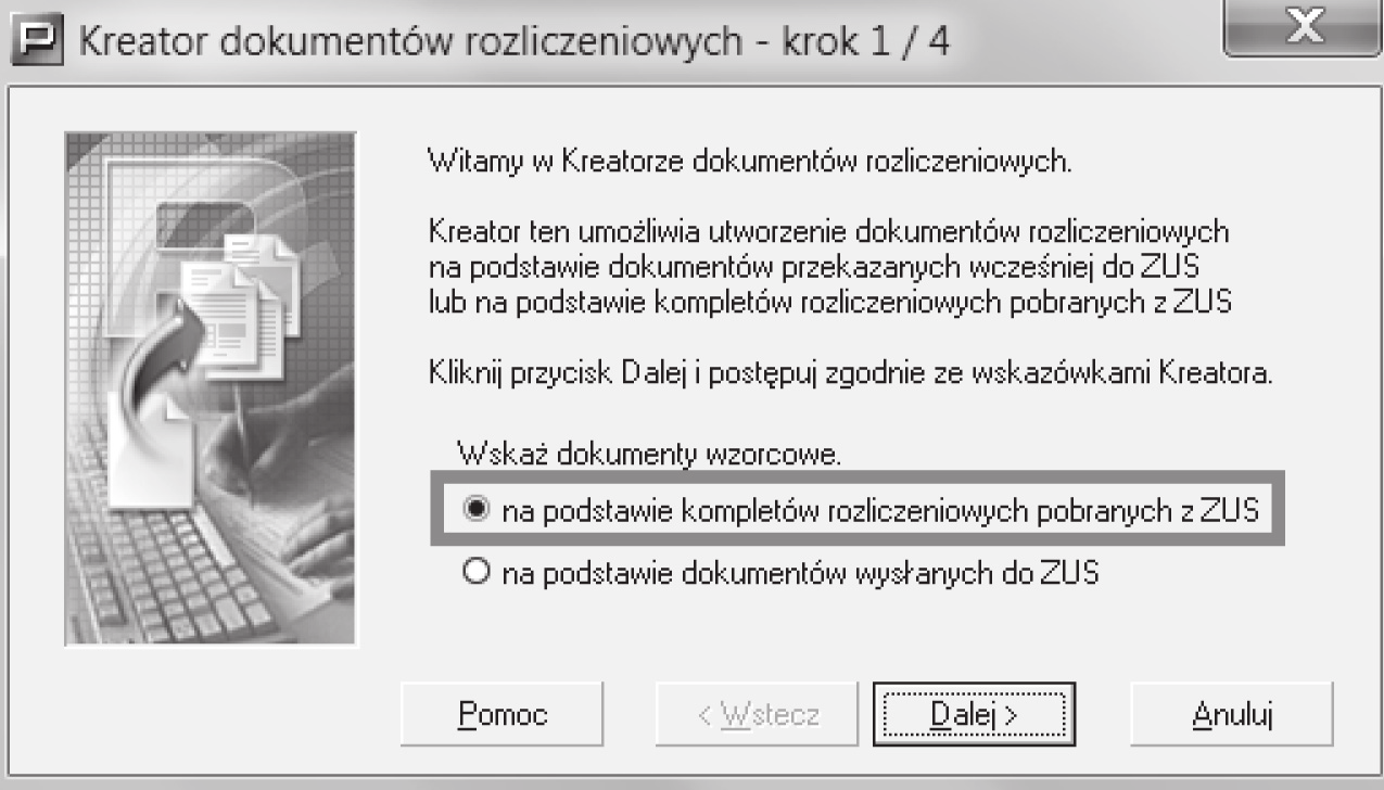 ubezpieczonego (posiadającej status Potwierdzona w ZUS ). Jeżeli nie są zgodne, weryfikacja zgłosi błąd informujący o niezgodności danych.