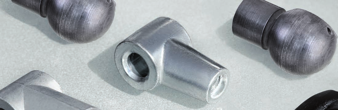 mocowania do sprężyn z gwintem m8, rozmiar 10 i 14 072421-8 gniazdo plastikowe pod trzpień ø 10 mm 92214 gniazdo stalowe pod