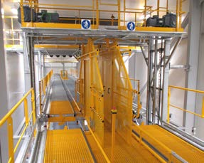 SYSTEM TRANSPORTU I BUFOROWANIA KONTENERÓW TERMOIZOLACYJNYCH ICEBOX System transportu i buforowania kontenerów termoizolacyjnych usprawnia procesy związane z intralogistyką