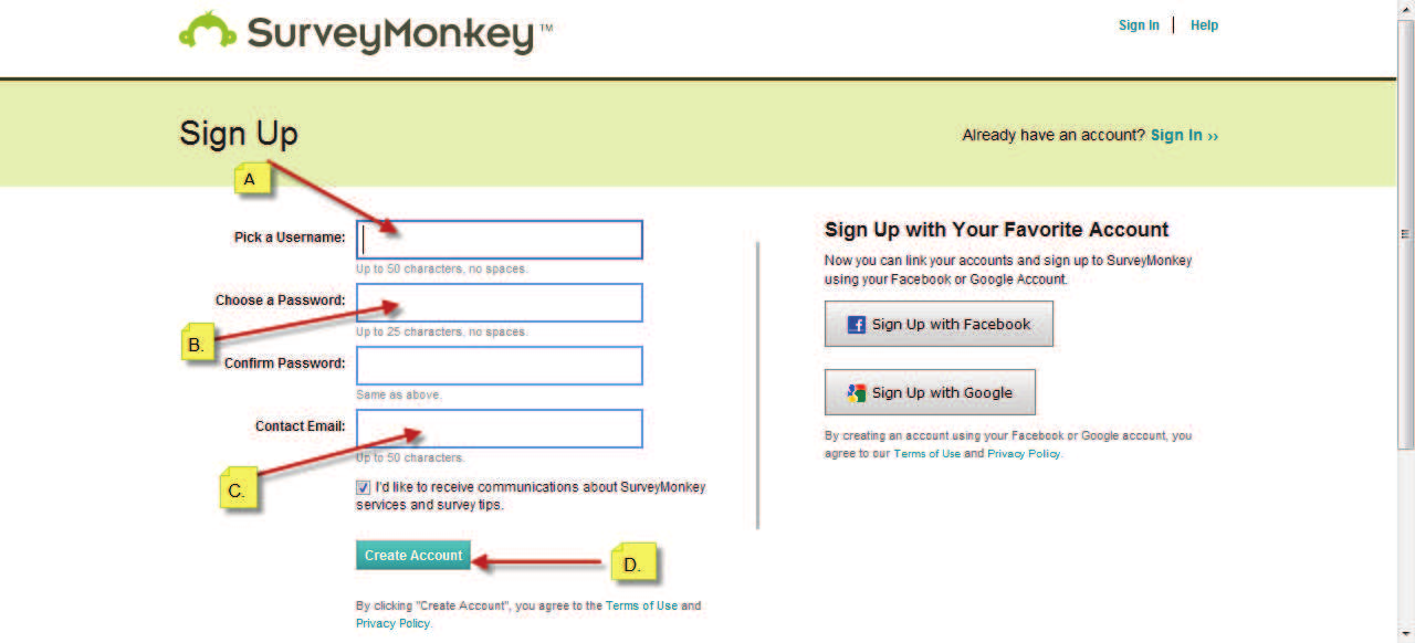 SurveyMonkey zostaniesz poproszony o