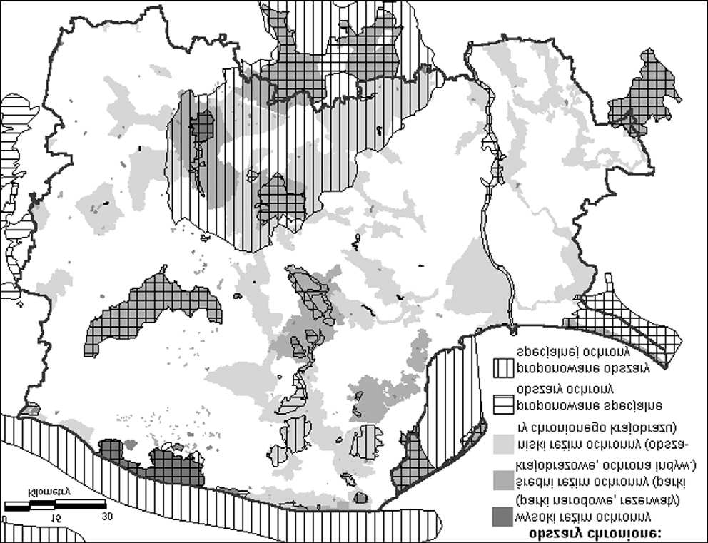 Problemy delimitacji Europejskiej Sieci Ekologicznej Natura 2000... 191 Ryc. 4.