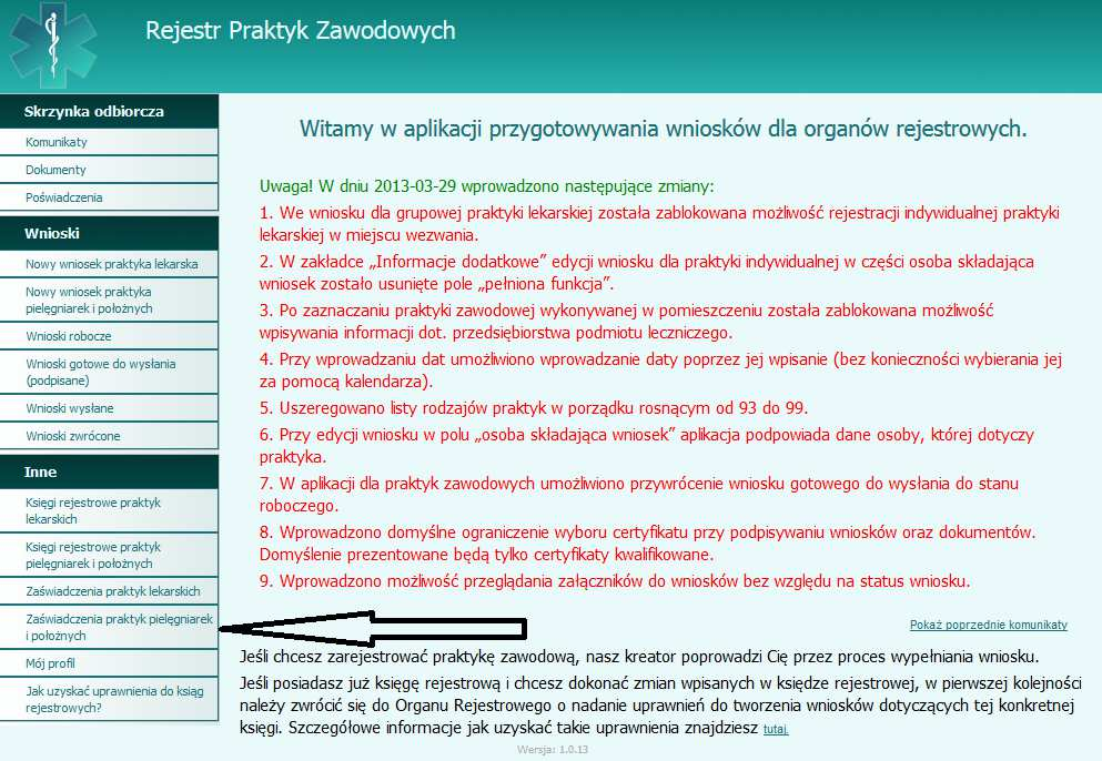 20. Wniosek zostanie przesłany do Izby. Izba sprawdzi czy wniosek został właściwie wypełniony i czy załączone zostały wszystkie wymagane dokumenty.