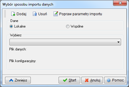 txt importujemy do systemu Streamsoft Prestiż poprzez kliknięcie na ikonę Import arkusza (pozycji spisowych) w