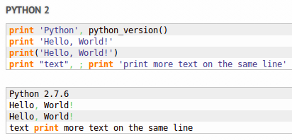 Python 2.* vs. 3.
