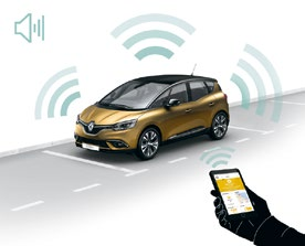Dzięki aplikacji na smartfon My Connected Car * kontrolujesz swój samochód, również zdalnie. Bądź na bieżąco!