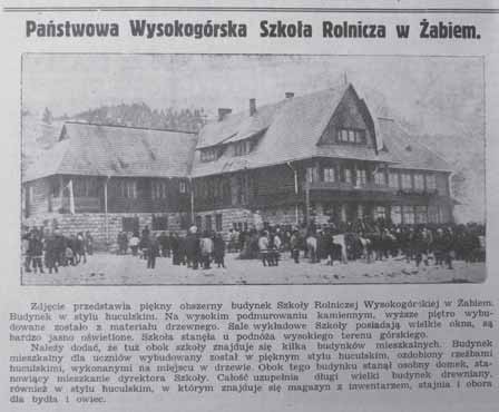 archiwum rodziny Maciejowskich i Pazdanowskich Opis oficjalnego otwarcia Państwowej Szkoły