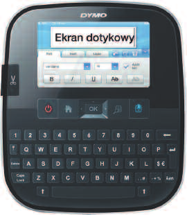 mądrzej; wybierz drukarkę etykiet, która podoła zadaniu drukuje etykiety na taśmach o szerokości 6, 9, 12 i 19 mm może pracować autonomicznie lub podłączona do komputera PC oprogramowanie DYMO Label