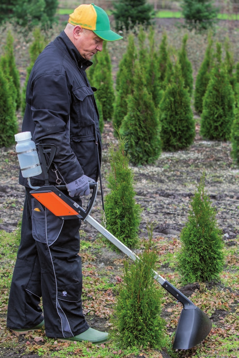 Opryskiwacze do herbicydów z aplikacją metodą ULV Zwalczanie chwastów bez użycia wody do 80 % mniejsze zużycie herbicydów* Odkryjcie Państwo zalety produktów MANKAR!
