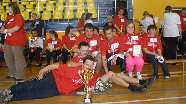 ZAWODY SPORTOWE Dnia 20.06.2009 roku odbyły się w Jaktorowie zawody sportowe.