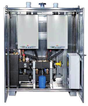 Modułowe, kondensacyjne generatory ciepła Modulo KR UWAGA: Pierwszy odcinek przewodu odprowadzającego spaliny oraz końcówki zasysające są dostarczone wraz z produktem.