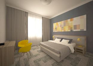 PROJEKT HOTELOWY DŁUGI TARG W GDAŃSKU: W nowym hotelu w Gdańsku, do dyspozycji gości oddanych zostanie 90 pokoi oraz wygodnych apartamentów zlokalizowanych na pięciu piętrach.