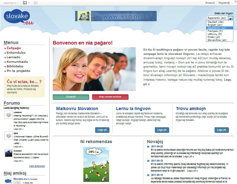66 PETER BALÁŽ Muziko Ŝercoj Proverboj kaj diraĵoj Pri la projekto Ĝenerale Novaĵoj Teamo Kontaktu nin Reguloj kaj kondiĉoj Privateco Paĝarmapo Informiloj Enkonduko En la Enkonduko eblas trovi bazajn