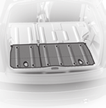 PÓŁKA MODUBOARD 3 Istnieje możliwość podzielenia bagażnika stosownie do potrzeb: B-