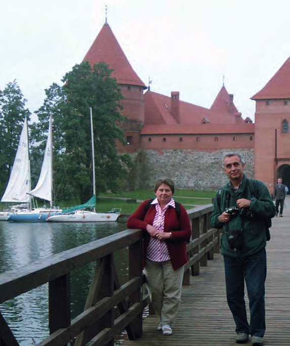 ) 25 km na N od Wilna z prof. K. Krzemieniem i dr A.
