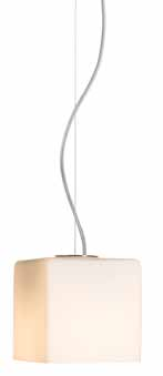 DADS Lampa wisząca z kloszem z opalowego szkła.
