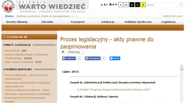L.P. Instytucja przedkładająca Wiejskich na lata 2014-2020 Tytuł projektu aktu prawnego 26. 27. 28. 29.