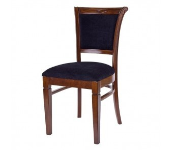 5. Fotel konferencyjny bez podłokietników 60 sztuk Krzesło, wykonane z drewna bukowego, wybarwionego na kolor orzech.