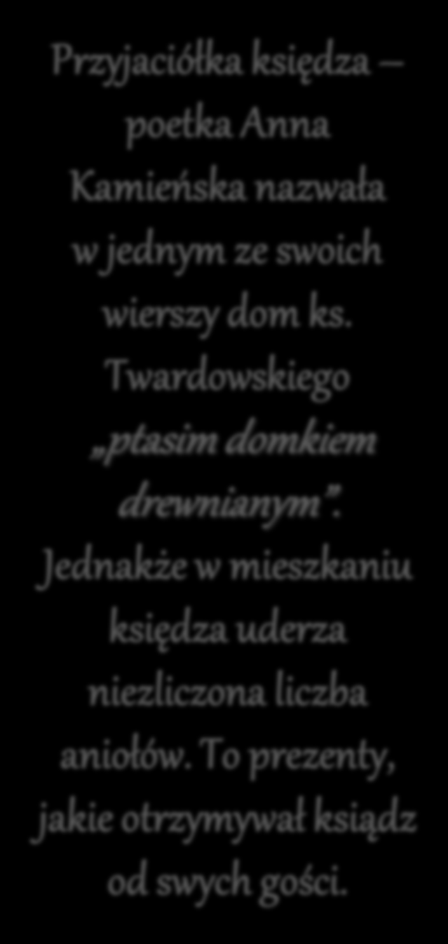 Przyjaciółka księdza poetka Anna