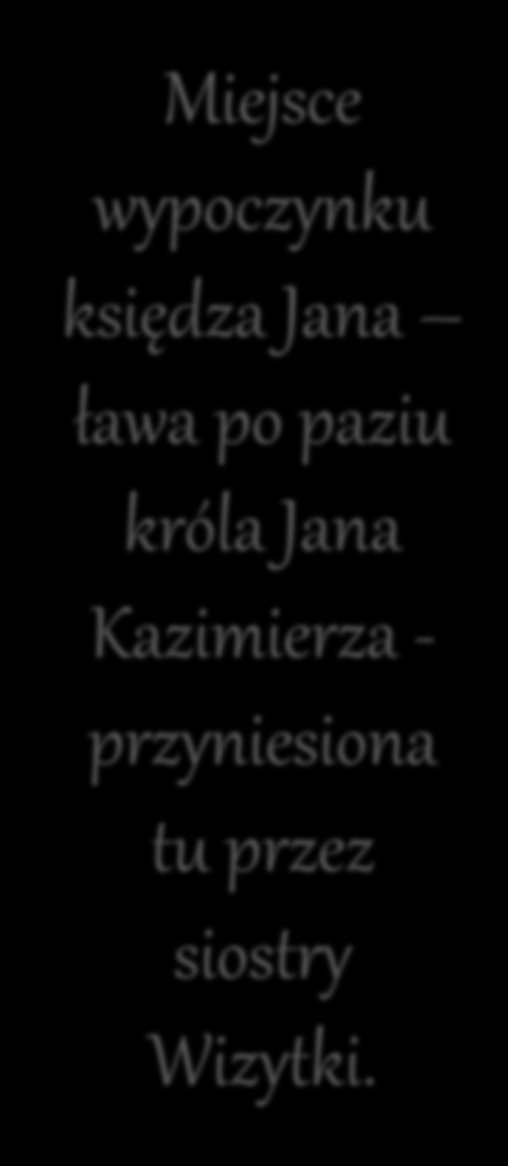 księdza Jana ława