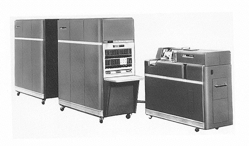 IBM 650 (1953) - model dla biznesu, stosunkowo mały i tani - łatwa integracja z tabulatorami - arytmetyka dziesiętna - dużo różnych op-kodów, wygodne programowanie -
