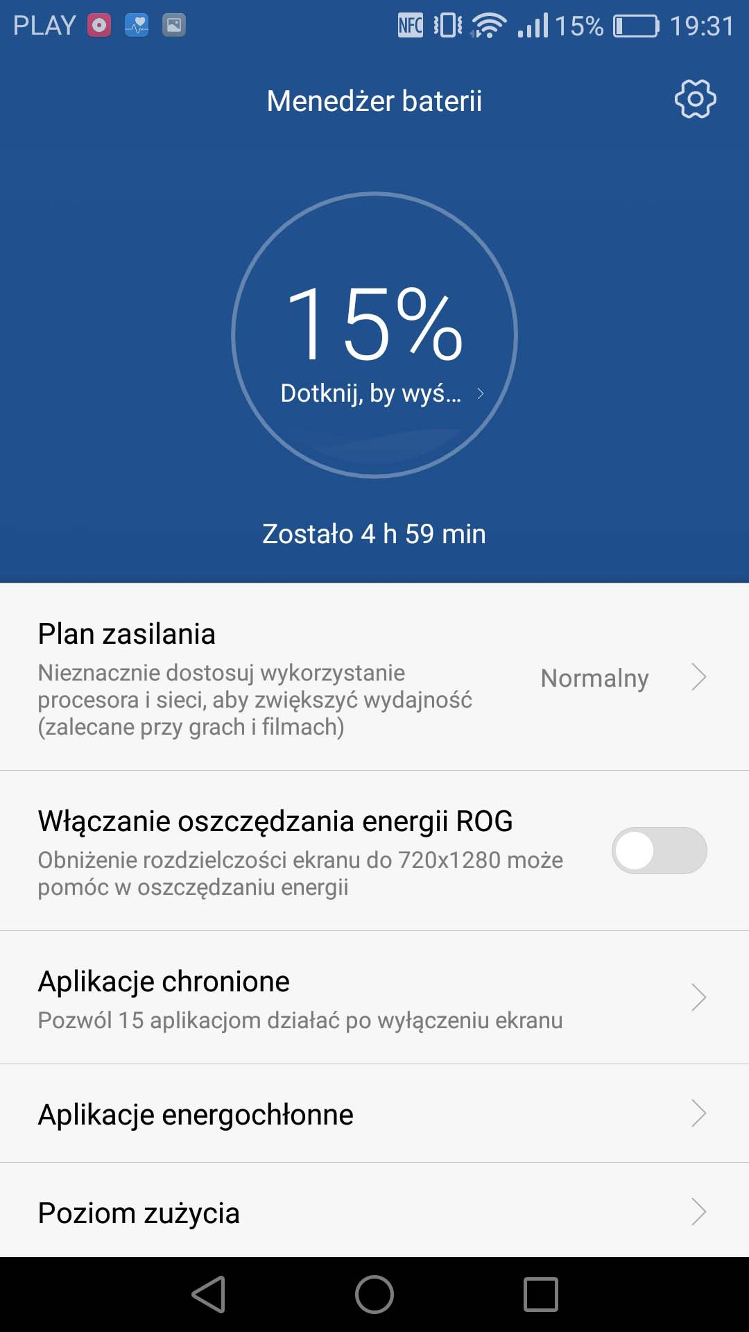 bardzo dobrym wynikiem. Większe pojemności spotykane są głównie w telefonach przynajmniej 5,5 calowych i do tego grubszych.