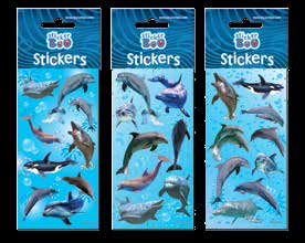 237308 Delfiny 66 x 180 mm Naklejka StickerBoo Naklejki
