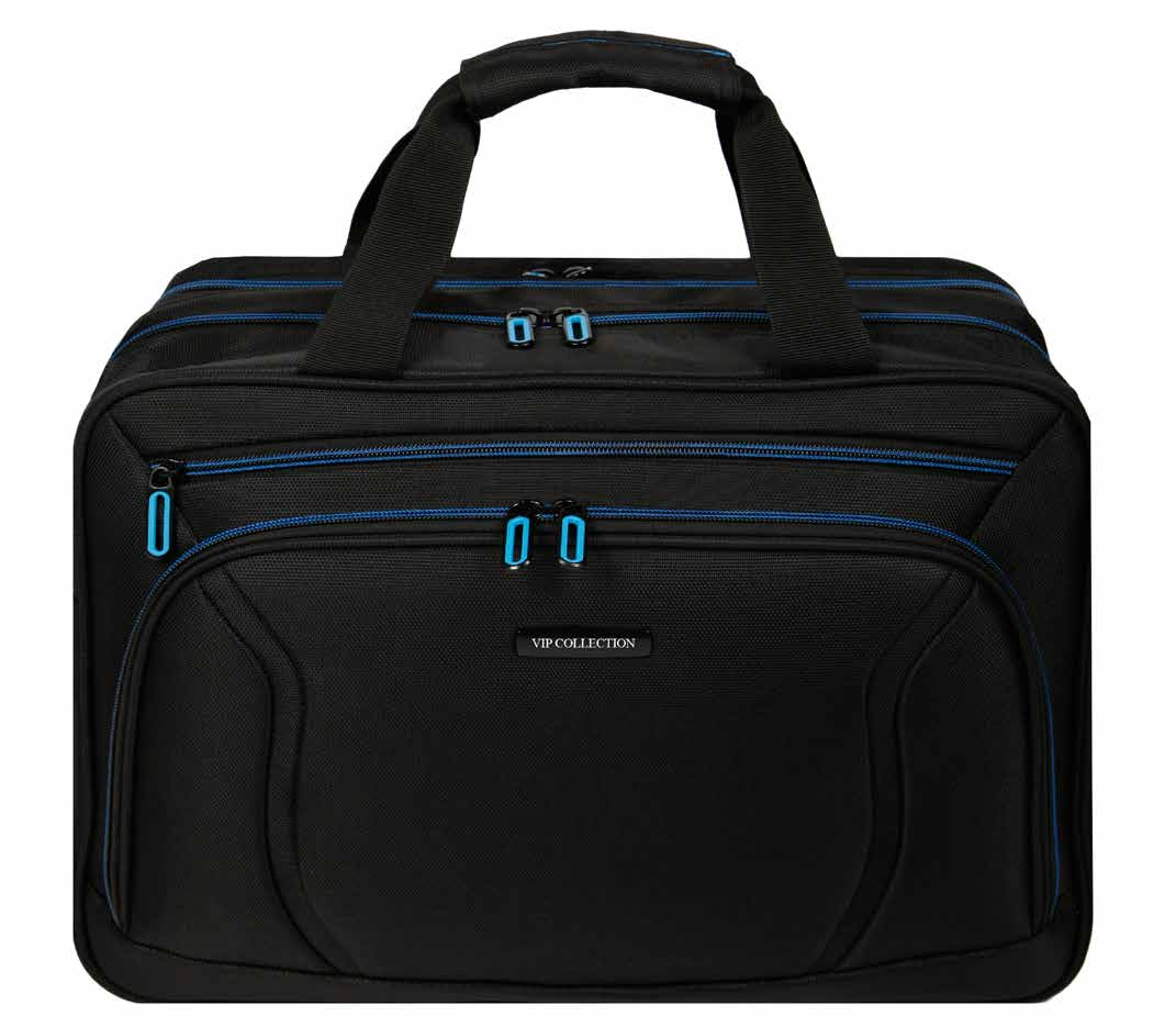 Bagaż podręczny 48 x 21 x 14 cm 0,8 kg Dwukomorowa duża torba na laptopa i różne dokumenty. Wykonana jest z najwyższej jakości materiału (DuoPoliester) o utkaniu 1200 dpi.