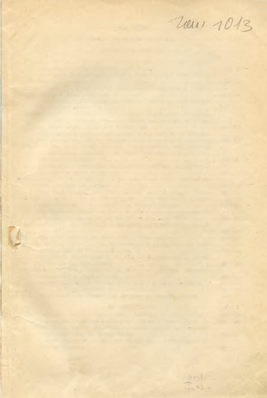 SPIS TREŚCI Tomu VII Archeologii Polski STUDIA I MATERIAŁY Zesz. Str. Bender Witold, Barankiewicz Barbara, Osada z okresu rzymskiego w Wólce Łasieckiej, pow. Ł o w i c z.