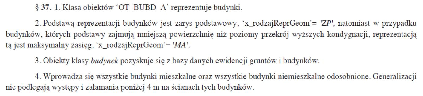 BDOT10K /TBD Wybrane różnice w