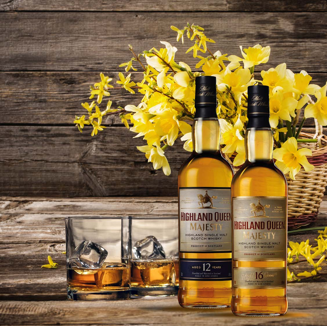 WYBRANE ALKOHOLE MOCNE HIGHLAND QUEEN 12 YO HIGHLAND SINGLE MALT SCOTCH WHISKY, SZKOCJA cena 1 L 212,86 180,93 Highland Queen to single malt w królewskim wydaniu.