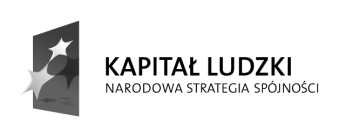 REGULAMIN REKRUTACJI Do Projektu Własna Firma to Twoja szansa 1 Postanowienia ogólne 1. realizuje Projekt nr WND-POKL.06.02.00-26 -043/12 Własna Firma to Twoja szansa. 2.