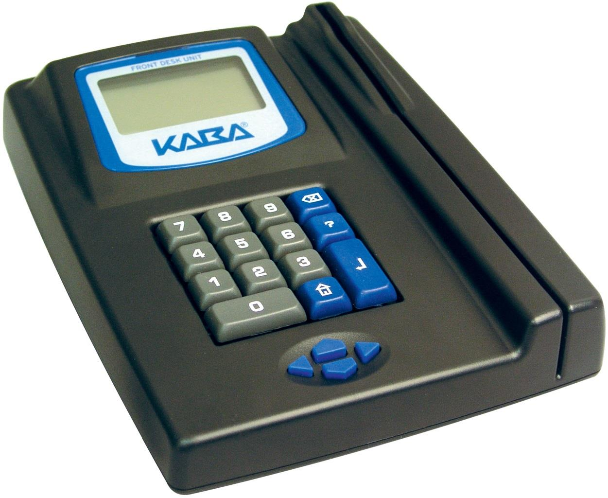 2. Programator Kaba ILCO Front Desk Unit Programator kart FDU4 jest urządzeniem niezależnym z własnym zasilaniem, który może pracować niezależnie lub współpracować z komputerowymi systemami