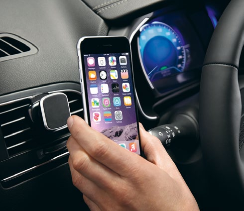 bezpiecznego korzystania ze smartfona w czasie jazdy.
