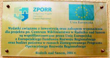 Beneficjent Gmina Rudnik nad Sanem Okres realizacji Projektu 2005-2006 Wartość Projektu 1.440.