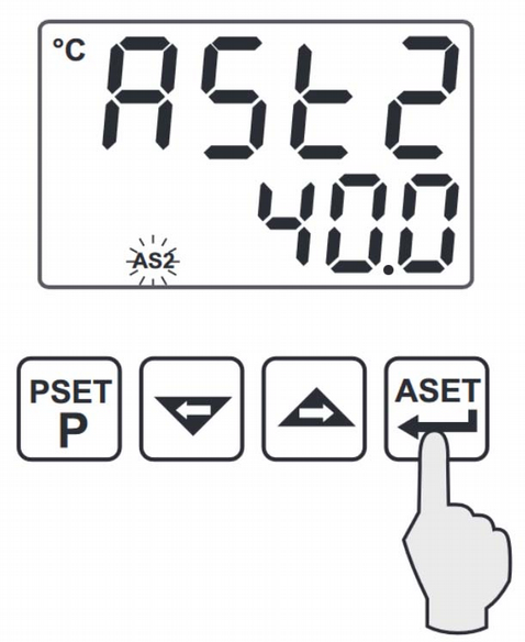 - aby anulować nastawę, w dowolnej chwili naciśnij przycisk - aby przyśpieszyć zwiększanie lub zmniejszanie nastawy temperatury, przytrzymaj