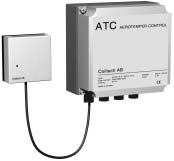 do zasysania od dołu powietrza obiegowego z filtrem ATDZ 02 bb automatyczny regulator temperatury ATC z zewn.