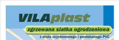 1 siatki zgrzewane średnica prętów poziomych / pionowych zg z opisem drut ocynkowany ogniowo i powleczony PVC kolor RAL 6005 rolki po 15mb i mb wwwplast-metpl 50,0mm wersja VILAPLAST wysokość oczko