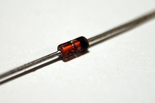 Precyzyjne źródła napięcia i stabilizatory - dioda Zenera Current-voltage characteristic of a zener diode with a breakdown voltage of 17 volts.