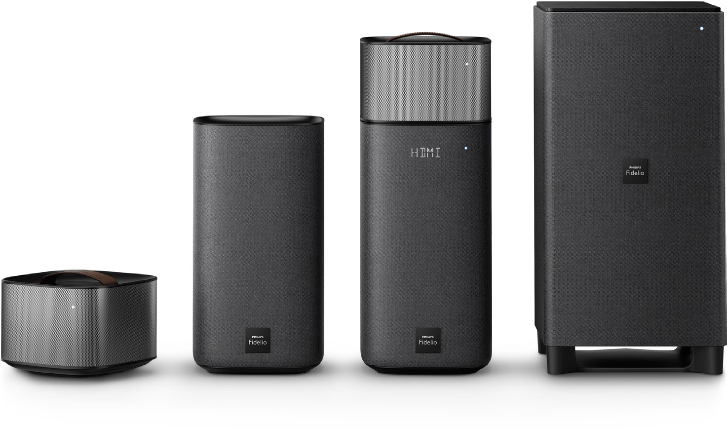 E6 E6 Wireless satellite speakers and
