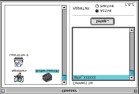 KROK 2 Instalowanie sterownika drukarki 3 Włącz przycisk zasilania drukarki. 4 Umieść dostarczony dysk CD-ROM w napędzie. Dwukrotnie kliknij folder Mac OS 9.