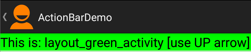 Przykład 8 GreenActivity.java Komentarz 1. Powiązanie hierarchii aktywności obywa się poprzez odpowiednią zmianę w pliku AndroidManifest.xml: <activity android:name=".