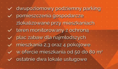 Aktualnie dostępnych jest 19 mieszkań o pow. 51 88 mkw. Kontakt: ul. Opolczyka 24, tel.