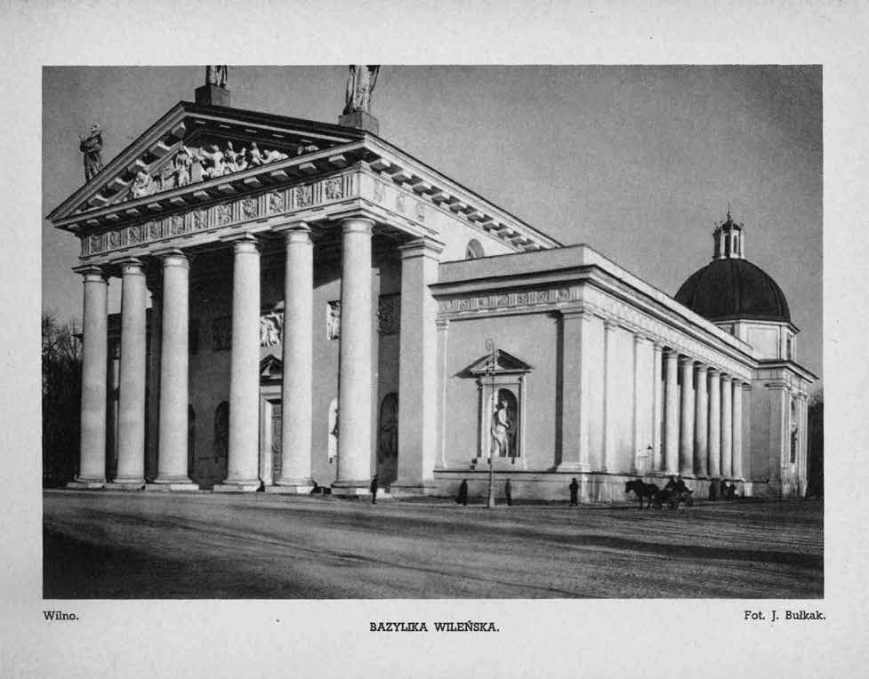 2. Jan Bułhak, Vilniaus bazilika, 1912 1915, in: Wilno: 20 widoków z fotografji J.