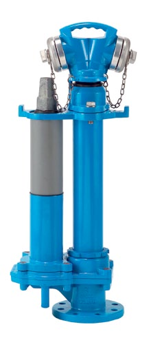 Hydrant podziemny teleskopowy wolnoprzelotowy Norma: EN 14339 Zbadany przez: DVGW / CNBOP Max. ciênienie robocze: 16 bar Nasady: xb (75) IloÊç wody pozostałej: zero Klucze do obsługi: patrz: str.