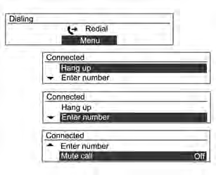 182 System audio-nawigacyjny W przypadku ponownego wybierania numeru, numer połączonego telefonu nie będzie wyświetlany.