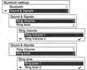 190 System audio-nawigacyjny pokrętłem MENU-TUNE, a następnie wybrać żądaną pozycję za pomocą przycisku z pokrętłem MENU-TUNE.