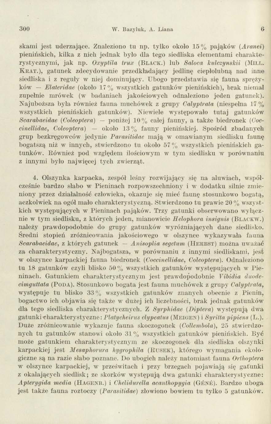 300 W. Bazyluk, A. L iana G skami jest uderzające. Znaleziono tu np.