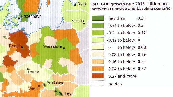 Polska Zachodnia pesymistyczne prognozy ESPON Schemat implementacji polityki regionalnej